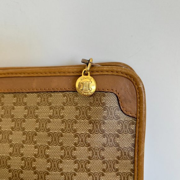 Celine Macadam Triomphe Cosmetic Pouch - Picture 4 of 13